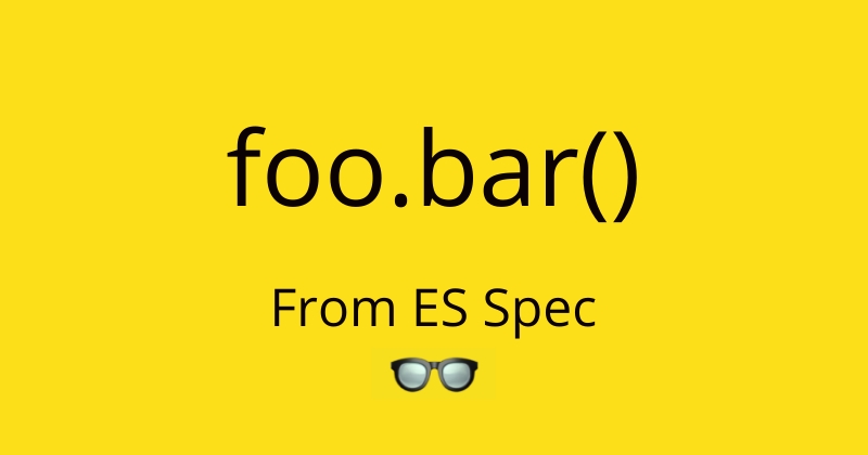 What is this inside foo.bar()?